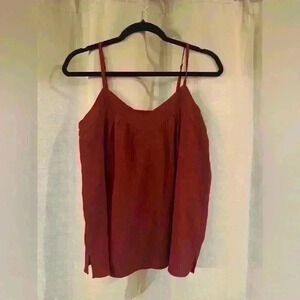 Wishlist Red Sleeveless Blouse